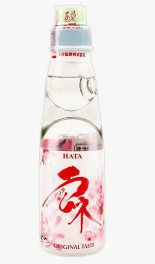 Хата Косэн Рамунэ в бутылке, дизайн сакура, 200 мл