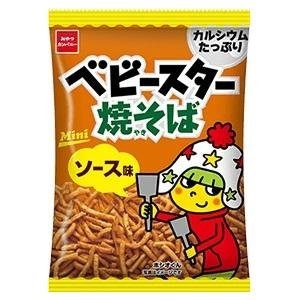Оятсу Компани Бэбистар Якисоба со вкусом соуса, мини, 20 г